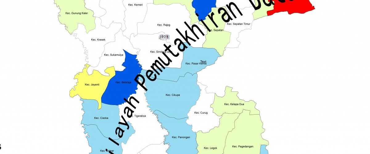 PEMUTAKHIRAN DATA PENYEBARAN RESIKO TINGGI DI KABUPATEN TANGERANG