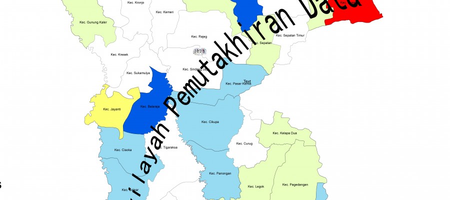 PEMUTAKHIRAN DATA PENYEBARAN RESIKO TINGGI DI KABUPATEN TANGERANG